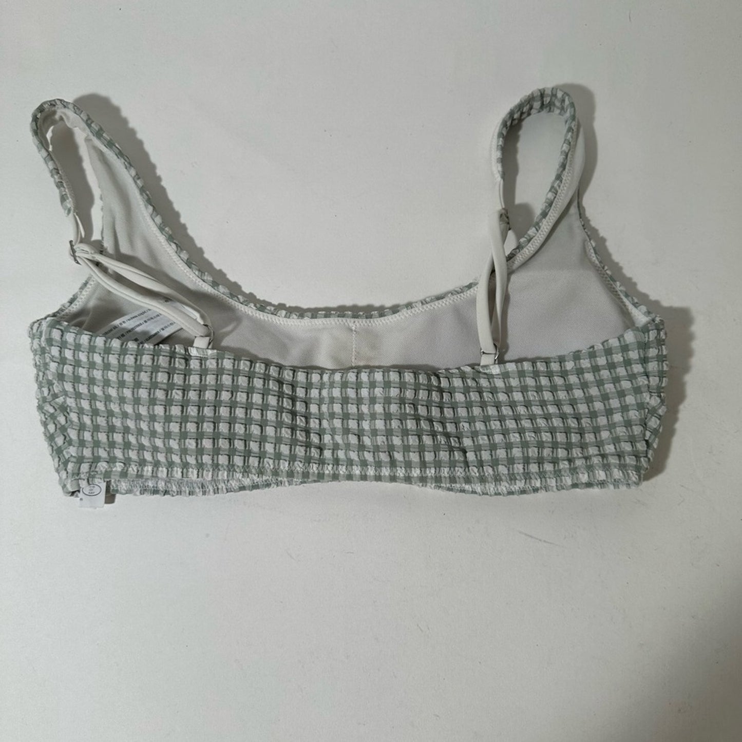 Abercrombie & Fitch Gingham Print Bikini Top