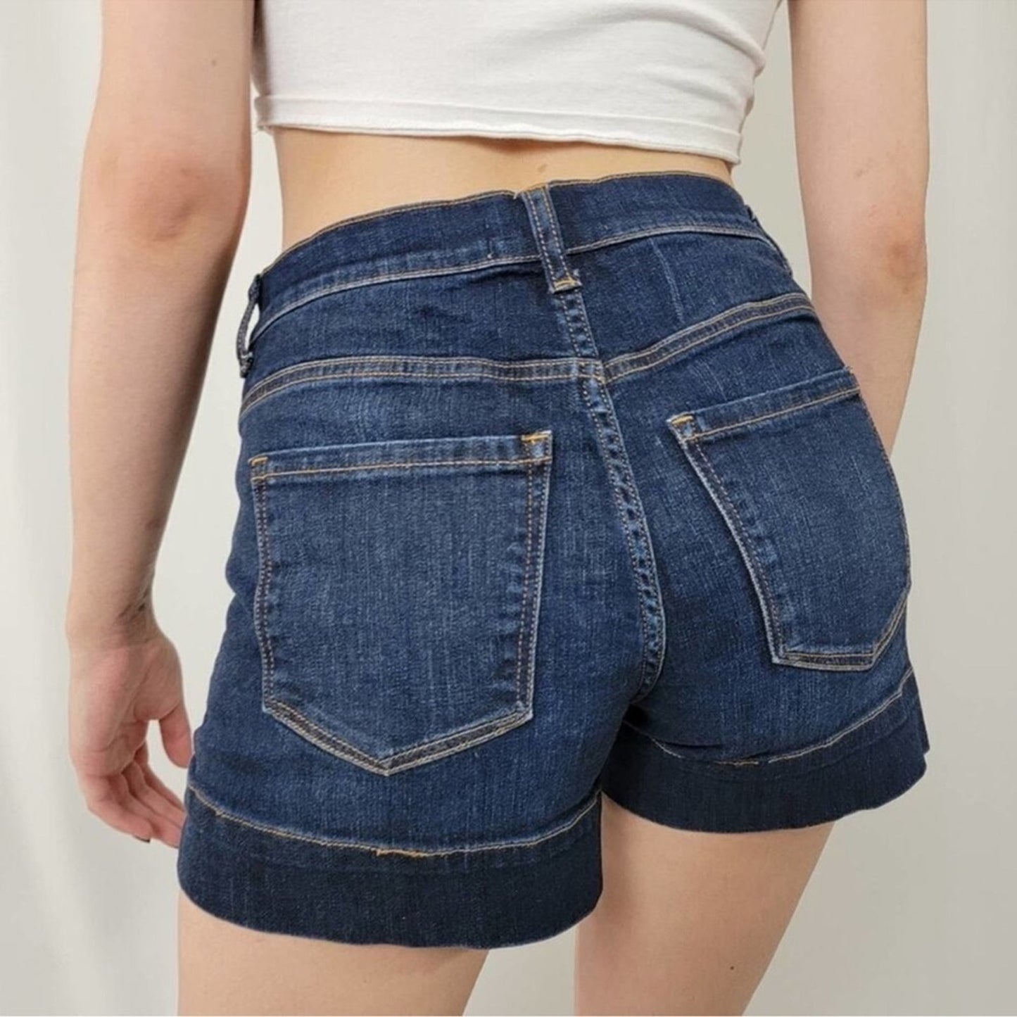 Harper High Rise Jean Shorts