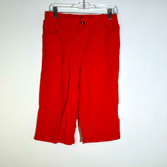 NWT Red Bermuda Capris