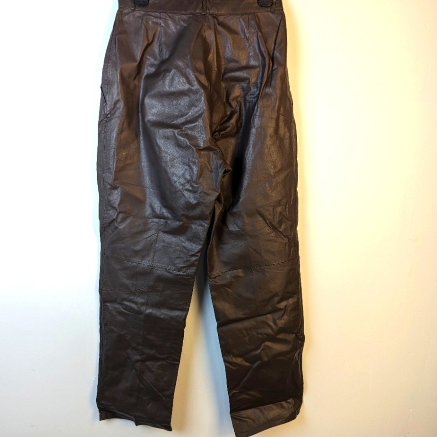 Vintage 80's Toff's Leather Pants - 12