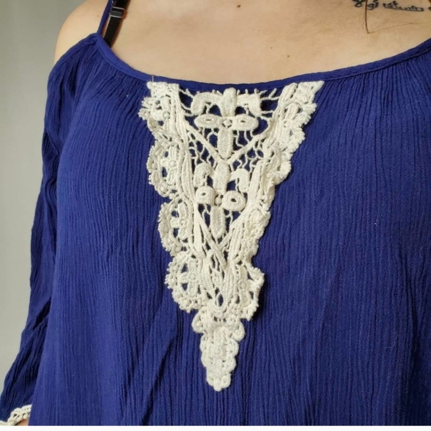 Alta Off Shoulder Lace Tunic