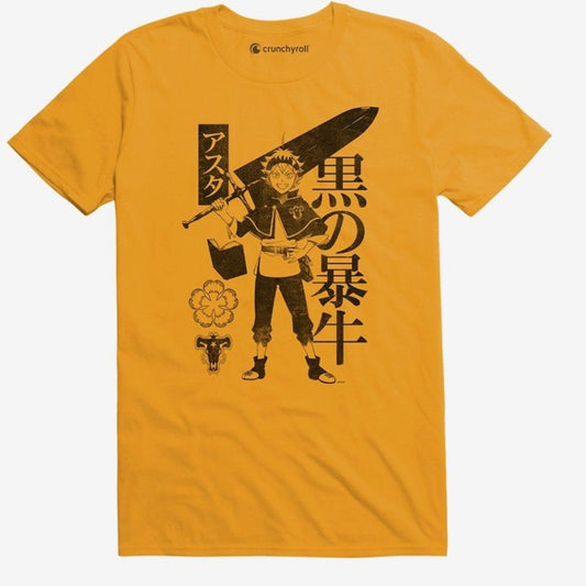 Black Clover Anime Tee Shirt