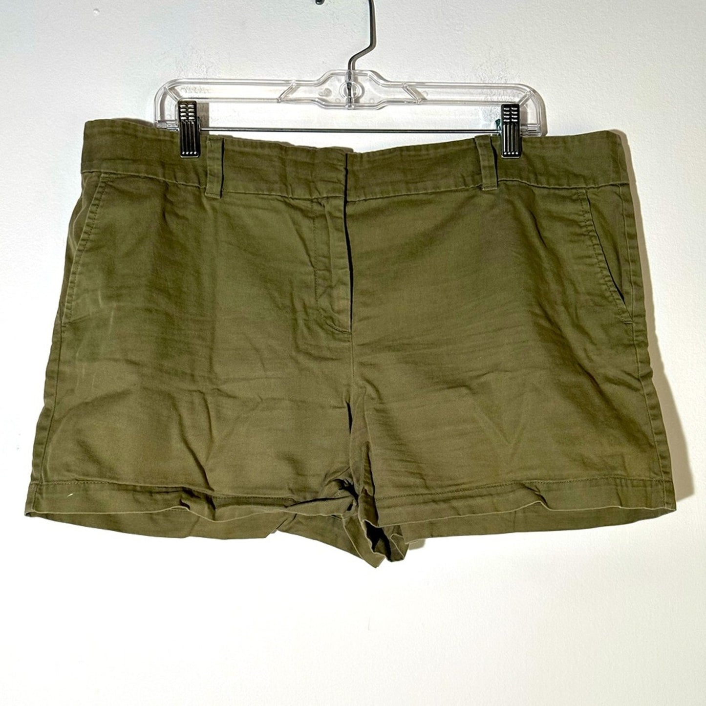 Loft Army Green Shorts