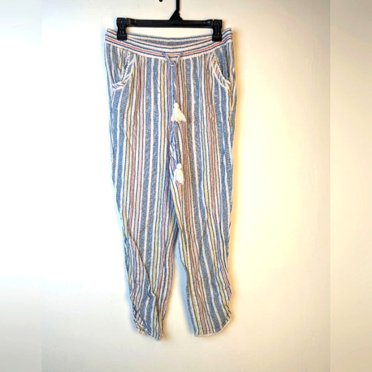 Candies Pool Party Striped Pants - Small