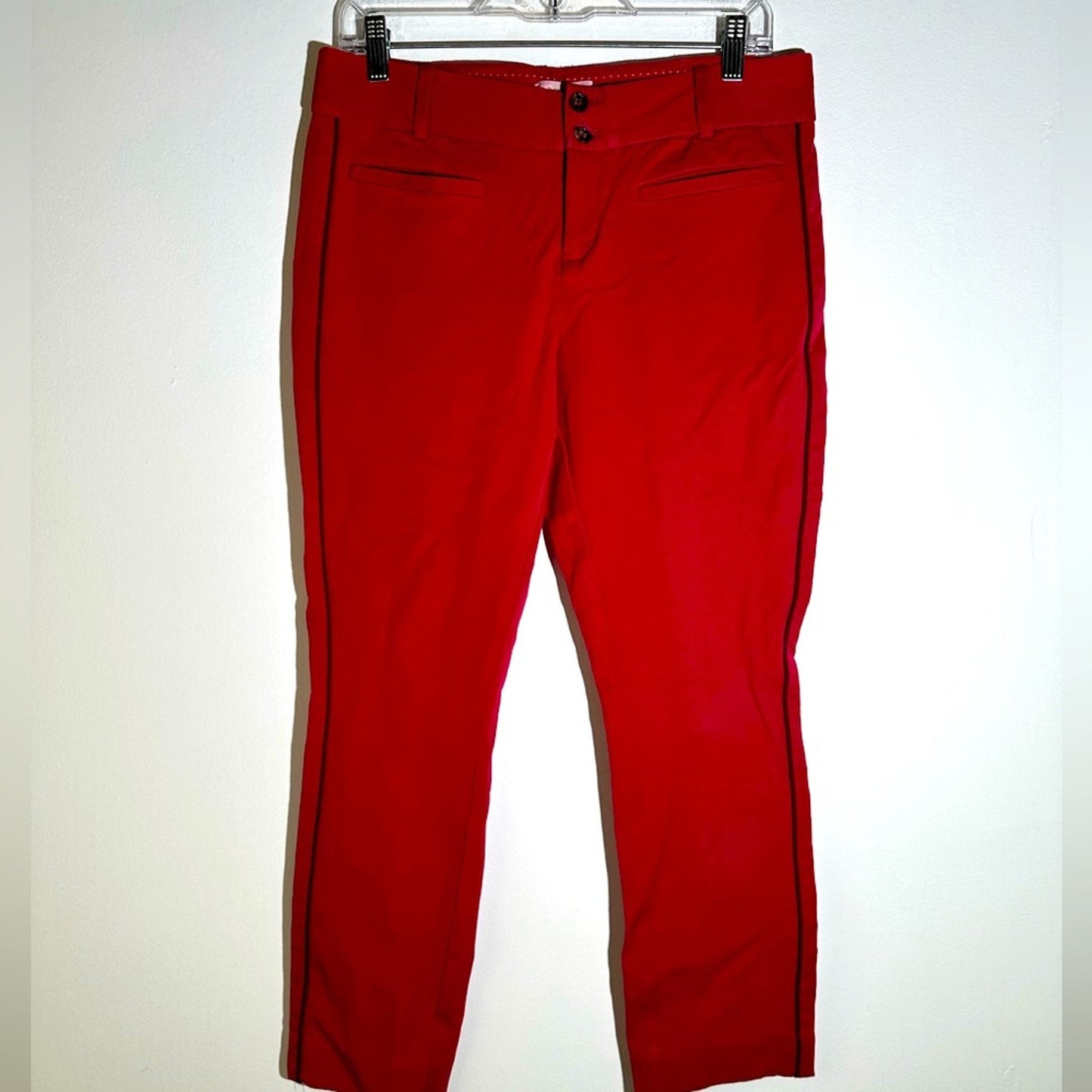 Anthropology The Essential Slim Cropped Pants