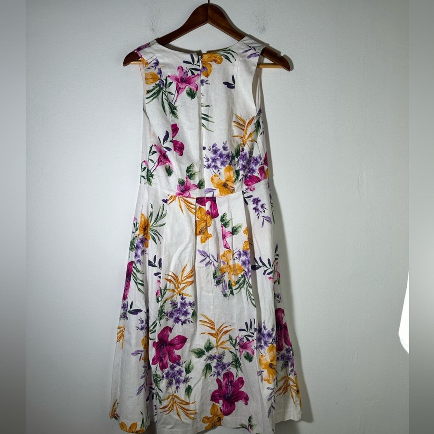 Eva Mendes Floral A Line Dress