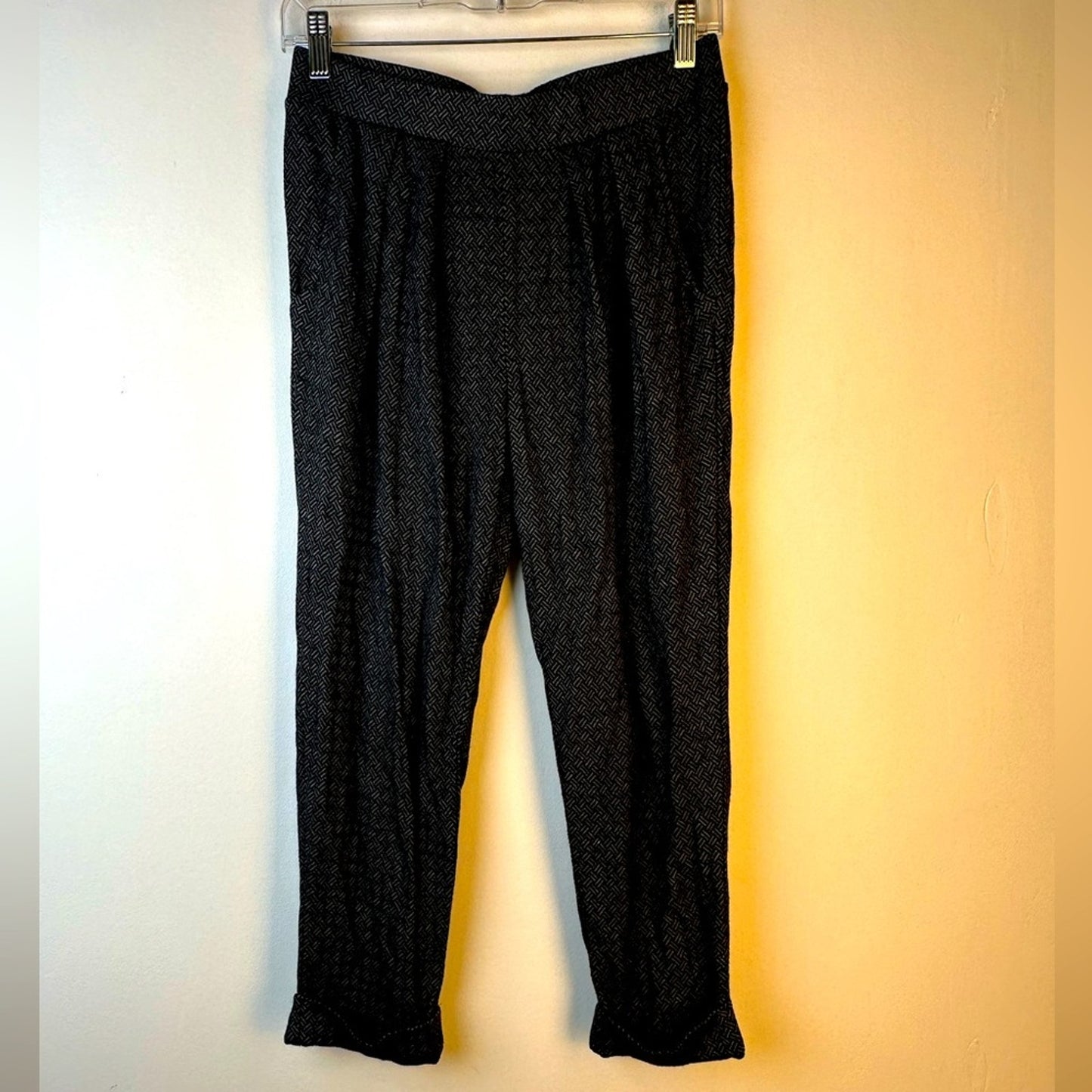 Juicy Couture Jaquard Herringbone Pants