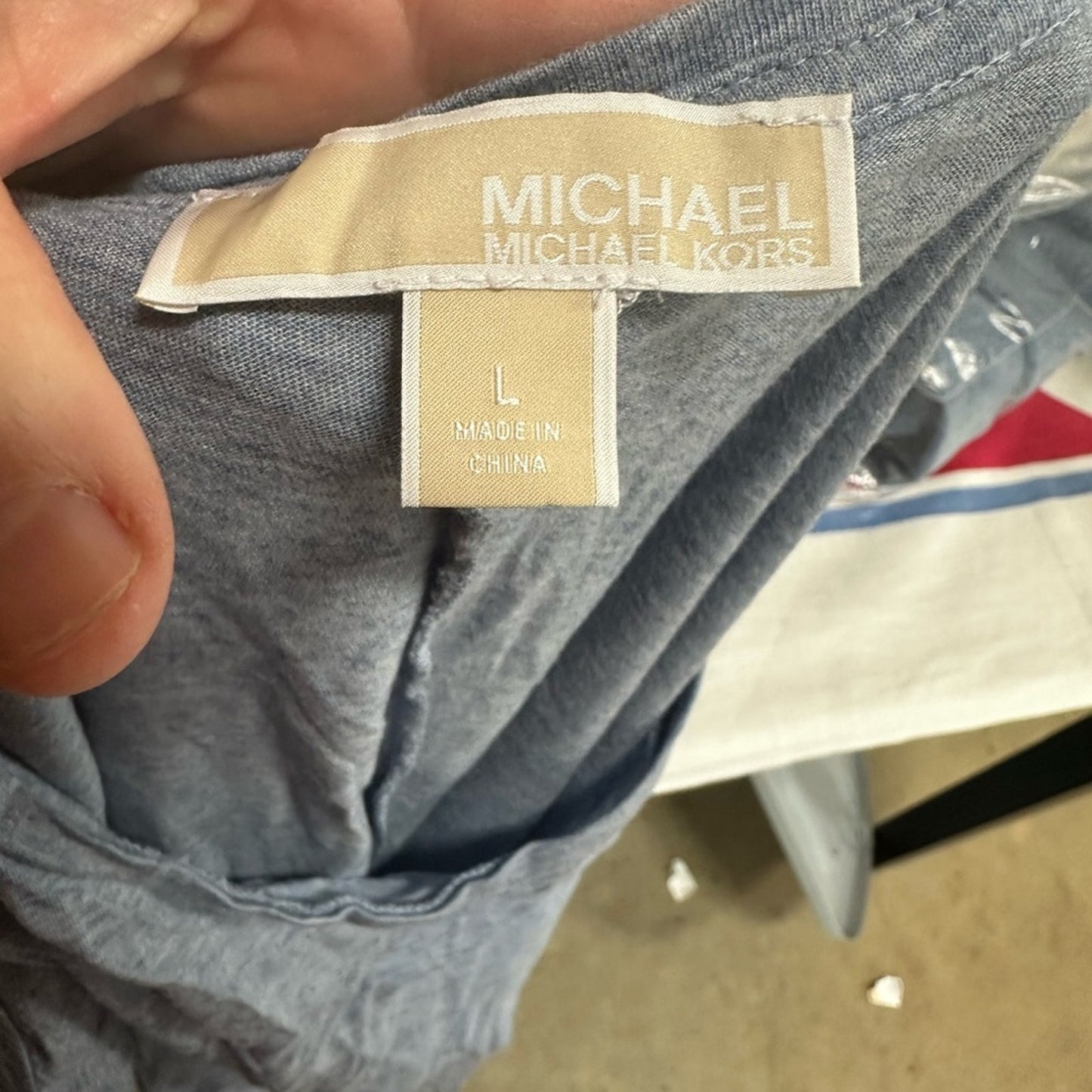 Michael Michael Kors Blue Tee Shirt