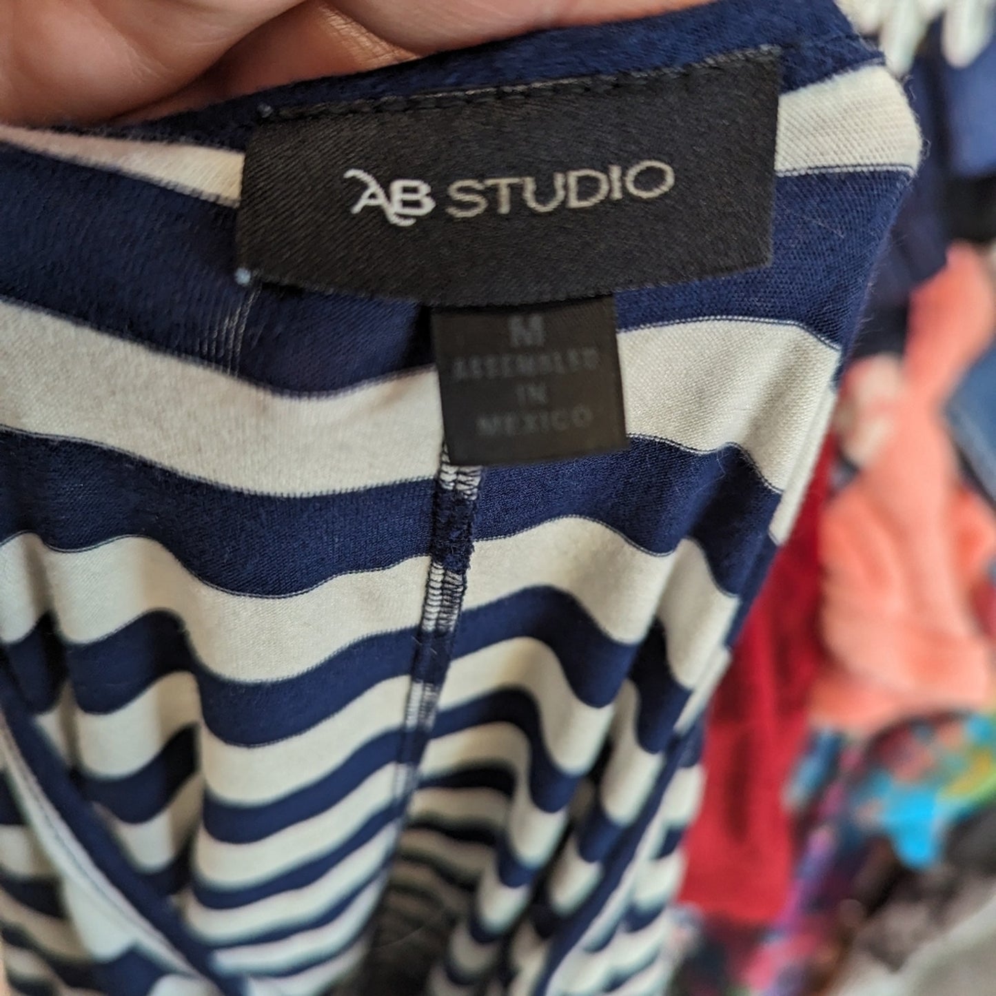 AB Studio Striped Top - Medium