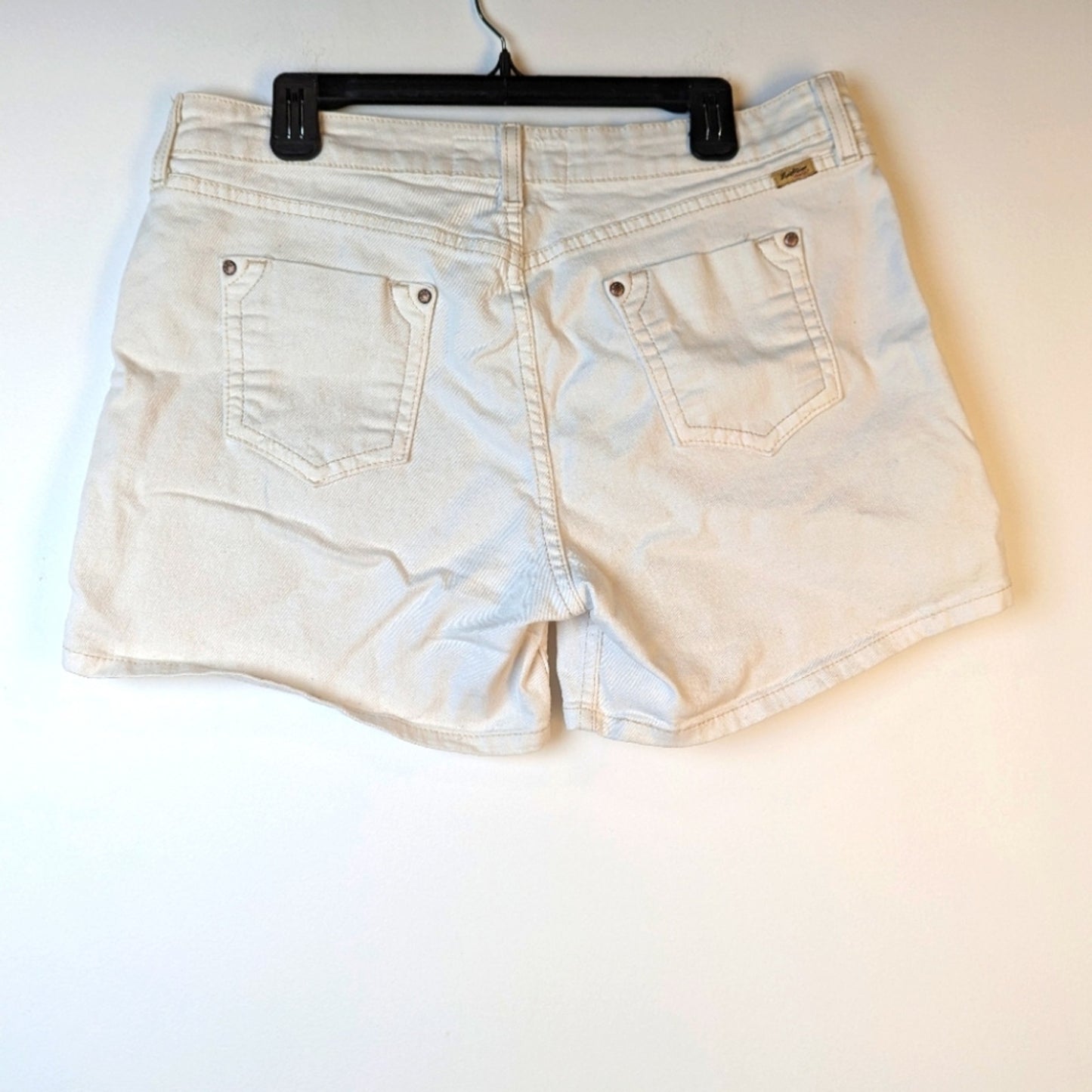 Levi's White Denim Shorts - 16