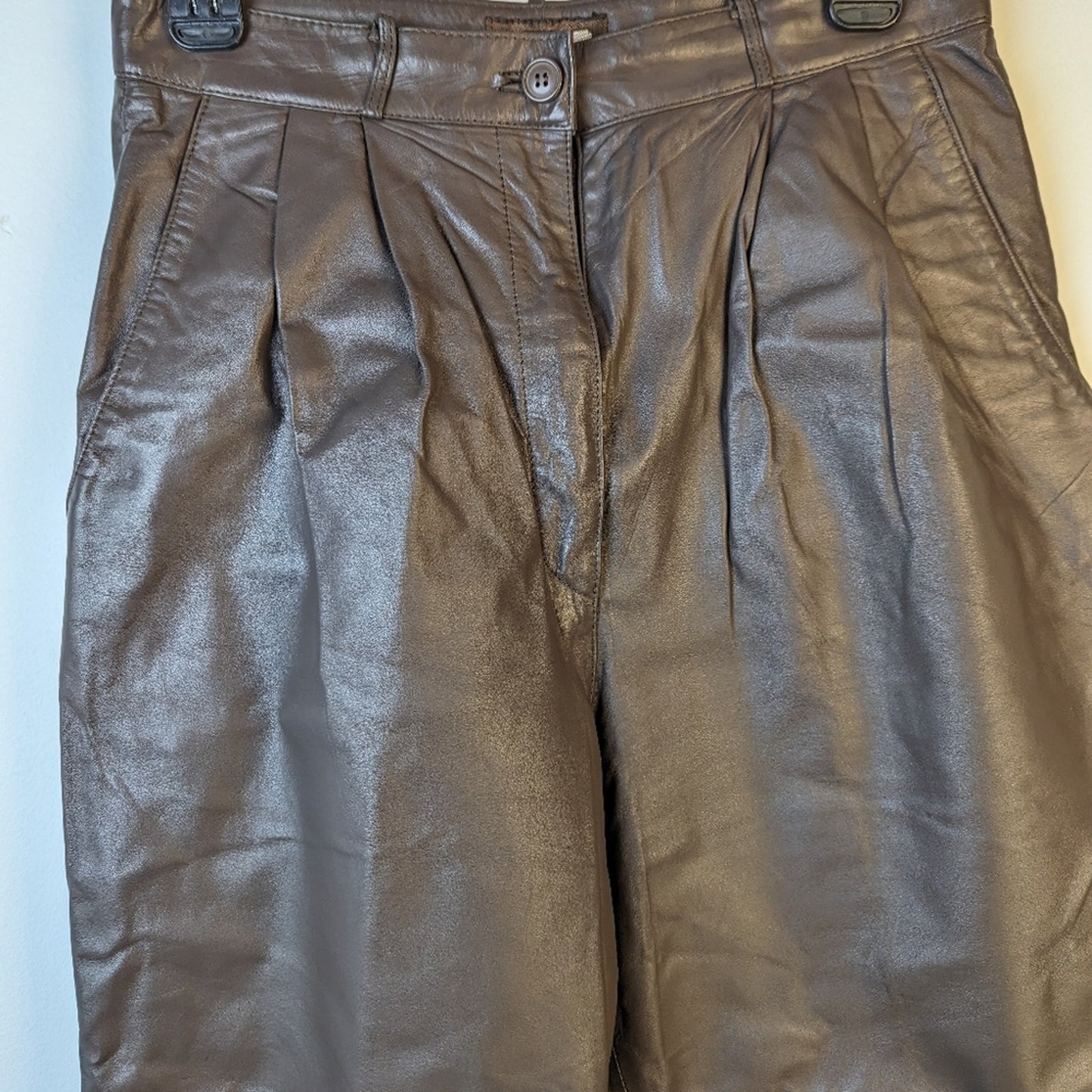 Vintage 80's Toff's Leather Pants - 12