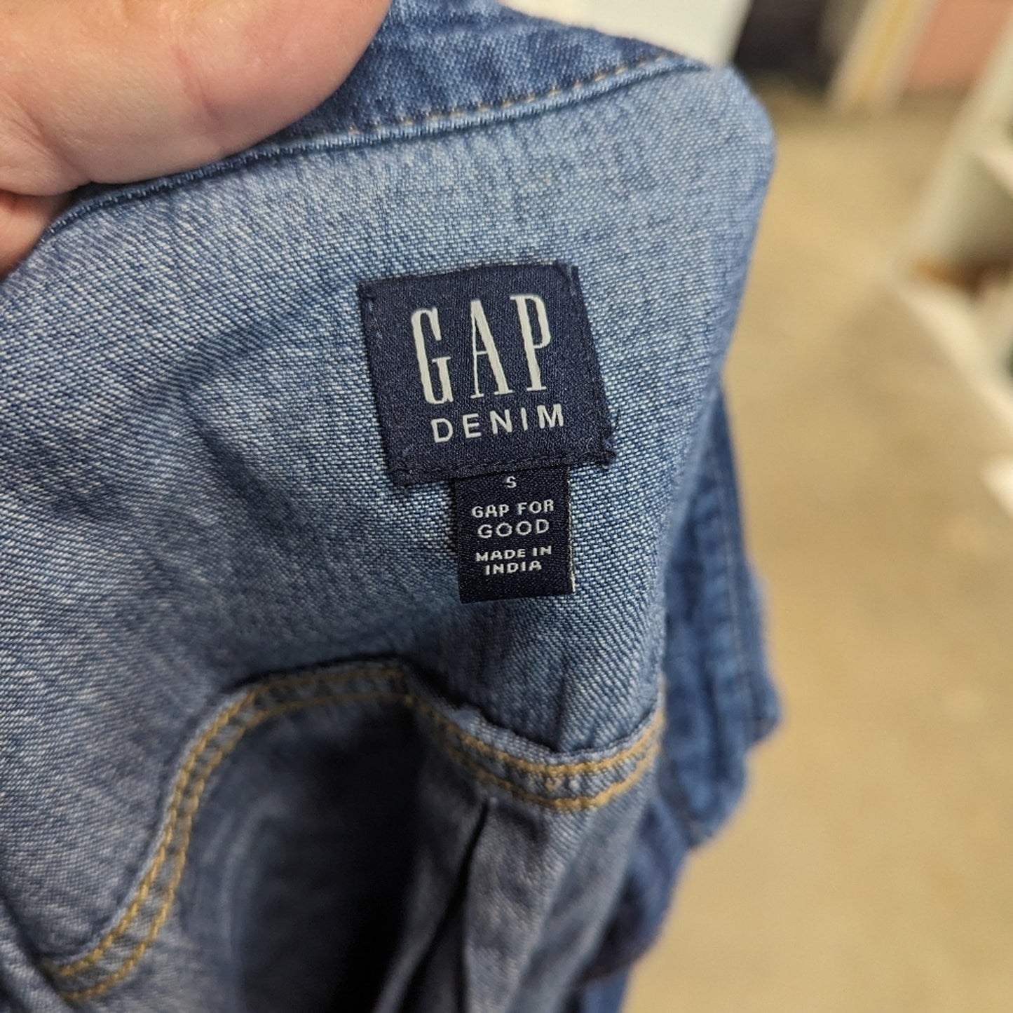 Gap Denim Dress - Small