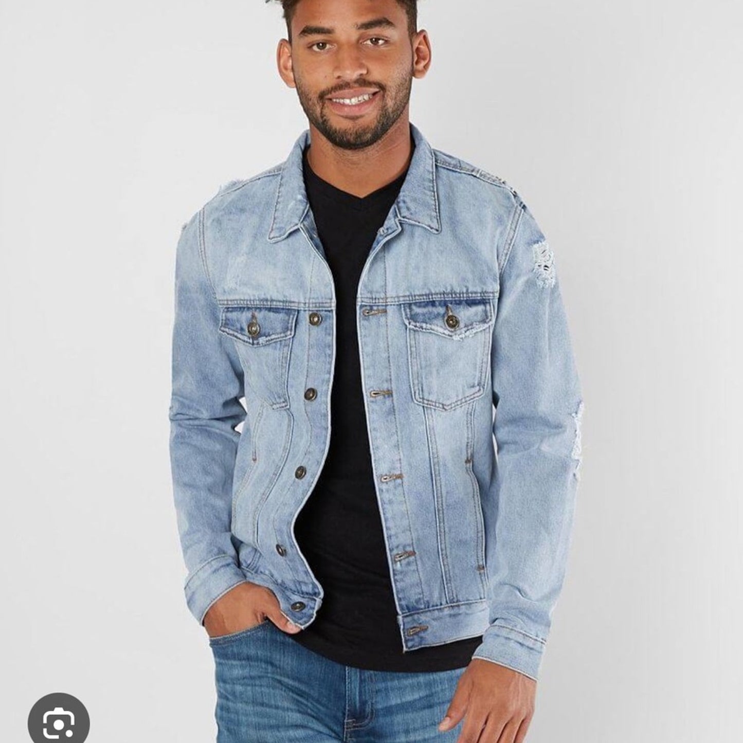 Brooklyn Cloth Distressed Jean Jacket