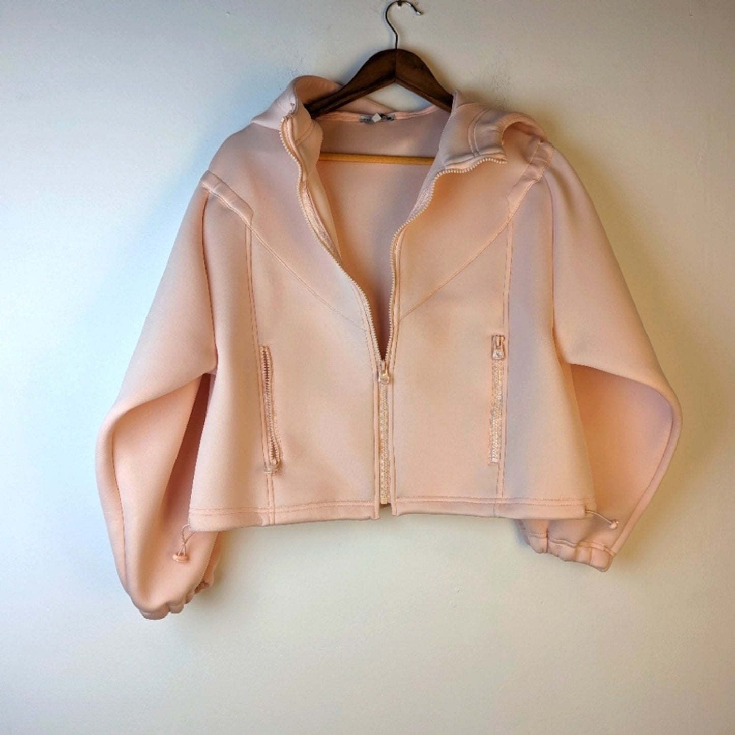 Fashion Nova Chrysler Views Hooded Bubble Jacket - Medium