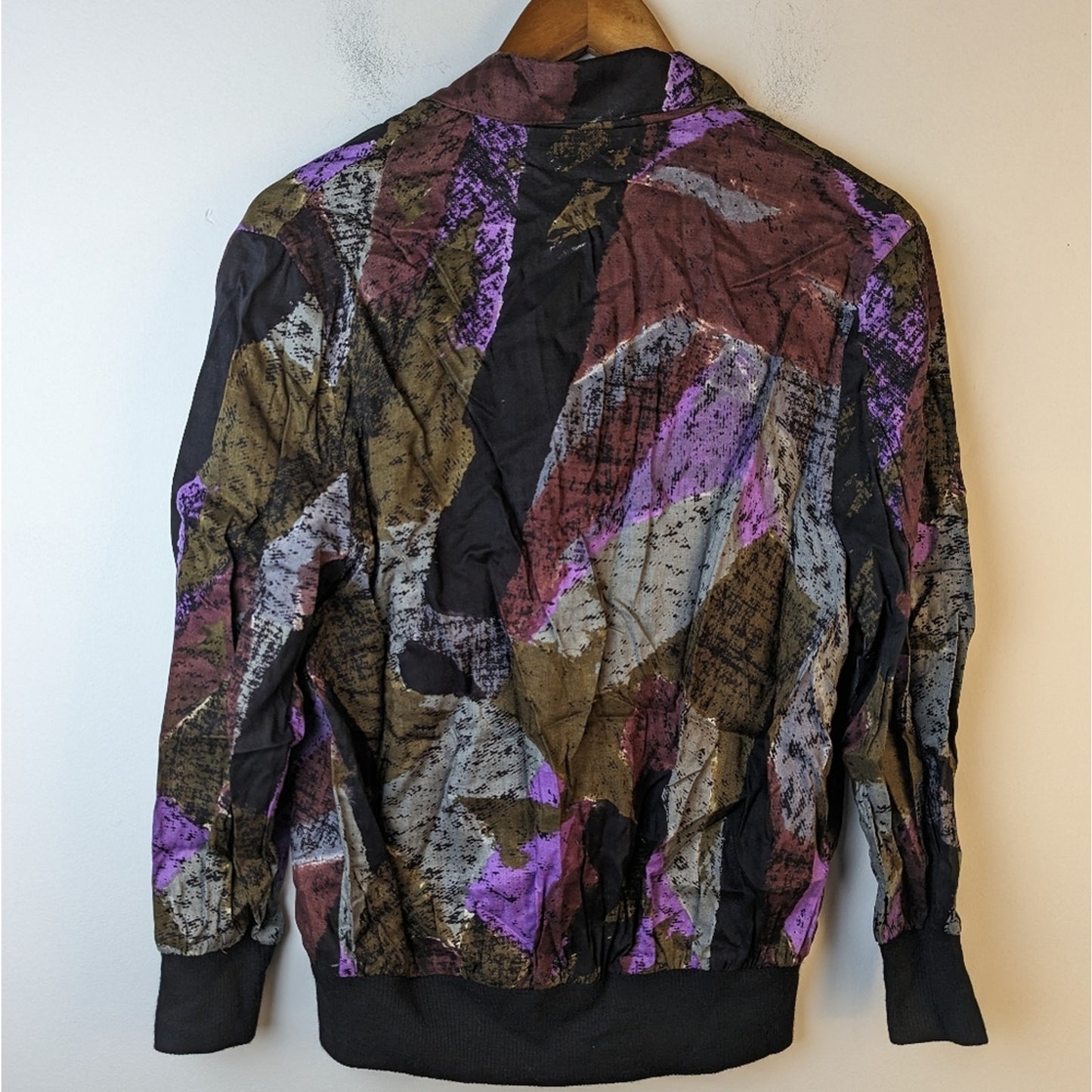 Vintage 80's Abstract Jacket - Medium