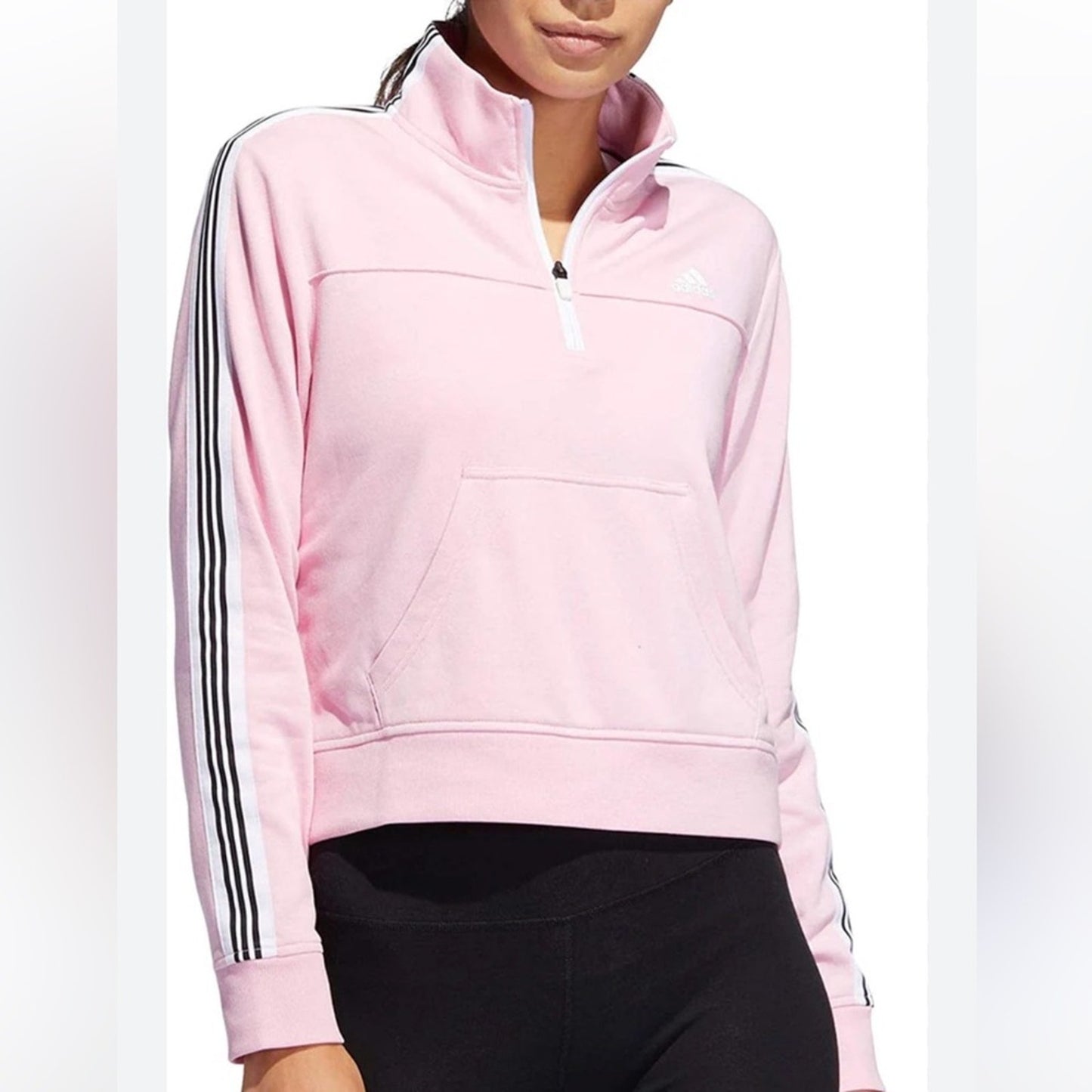 Adidas Pink Pullover Sweatshirt