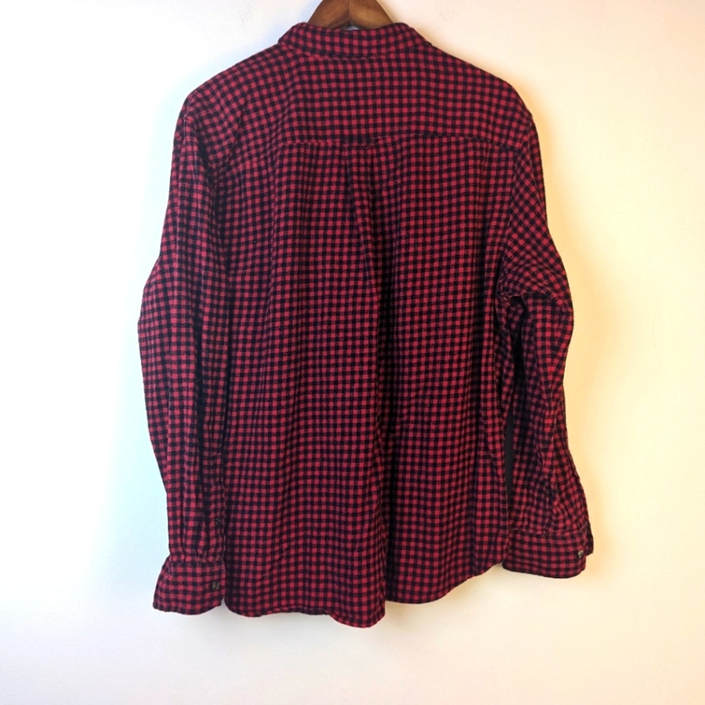 Saddlebred Plaid Button Front Shirt - XL