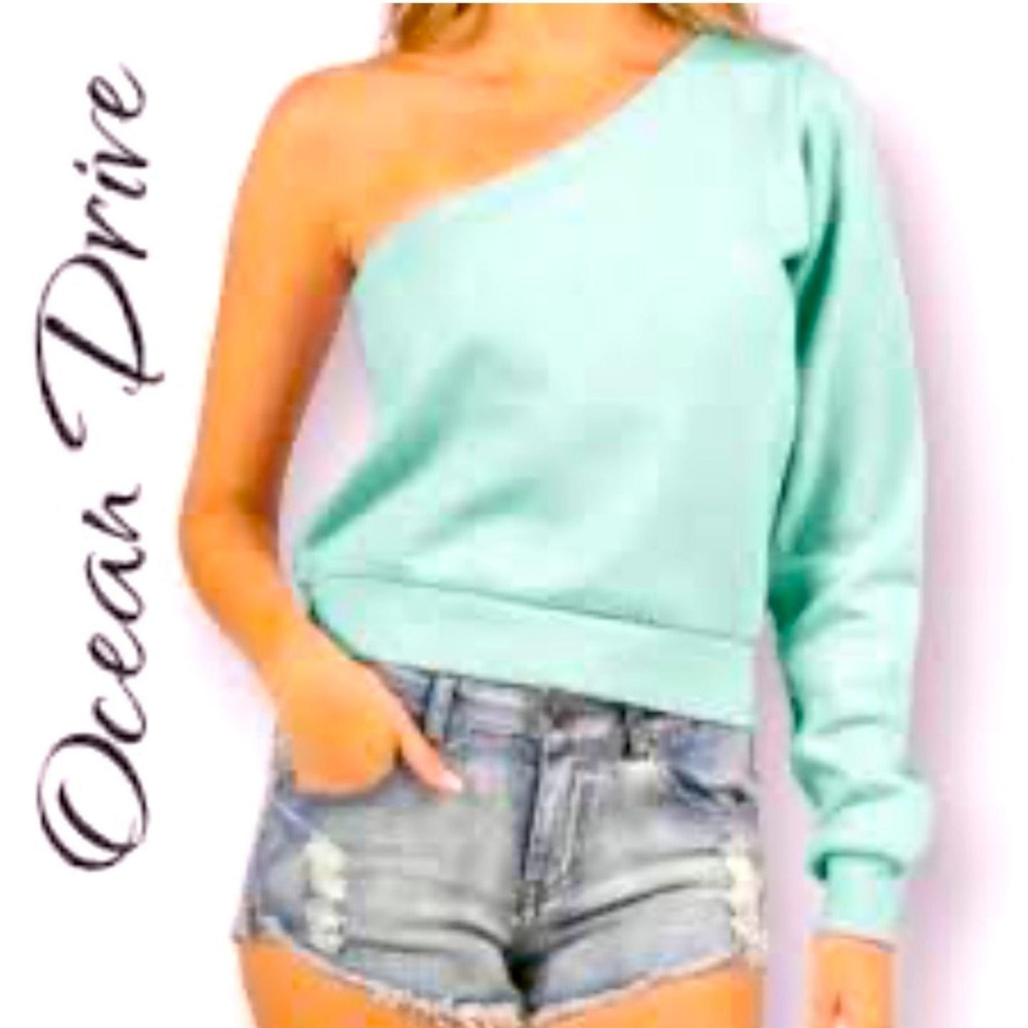 Ocean Drive One Armed Sweatshirt