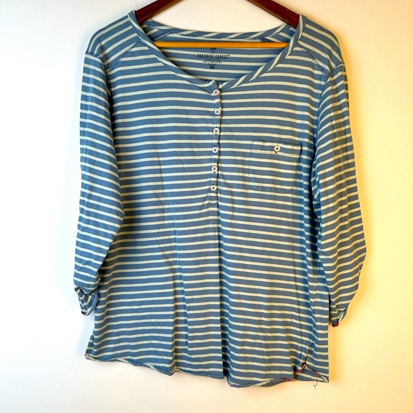 Paradise Shores Striped Top