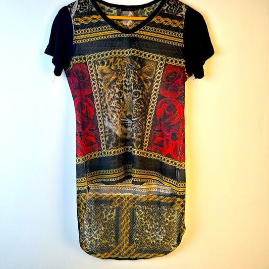 Graphic Mesh Tunic