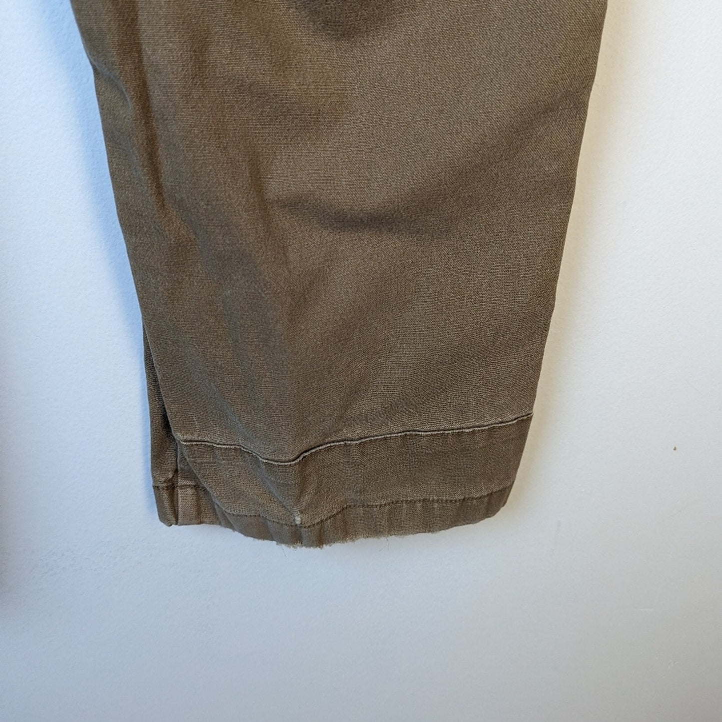 L.L.Bean Khaki Cargo Work Pants - 40