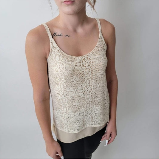 CAbi It Girl Lace Cami Top