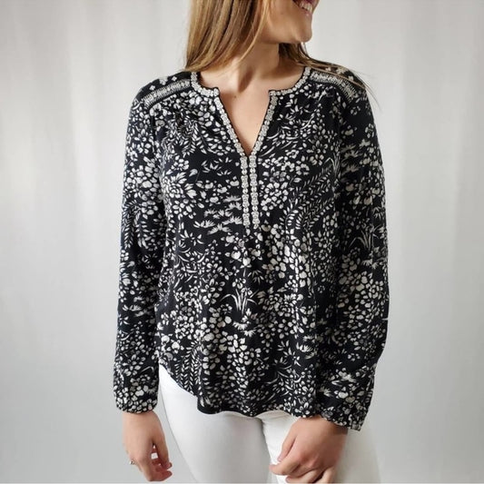 Lucky Brand Embroidered Top