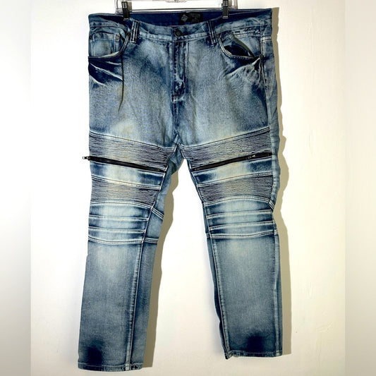 Road Narrows Vintage Inspired Skinny Jeans