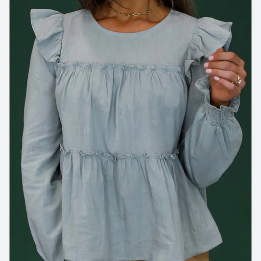 Downeast Ruffled Top