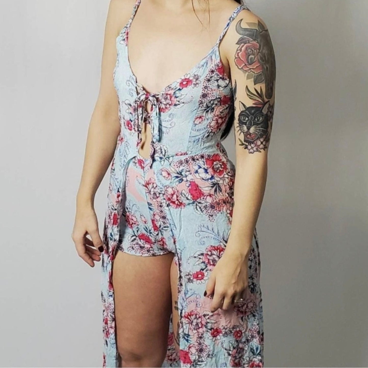 Floral Romper - Medium