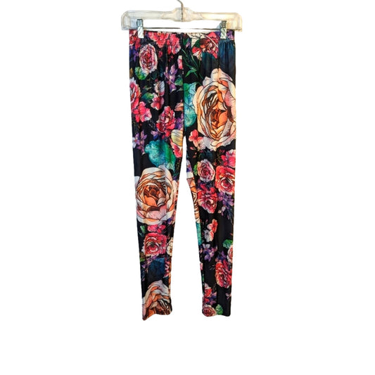 Lily Floral Leggings / Small