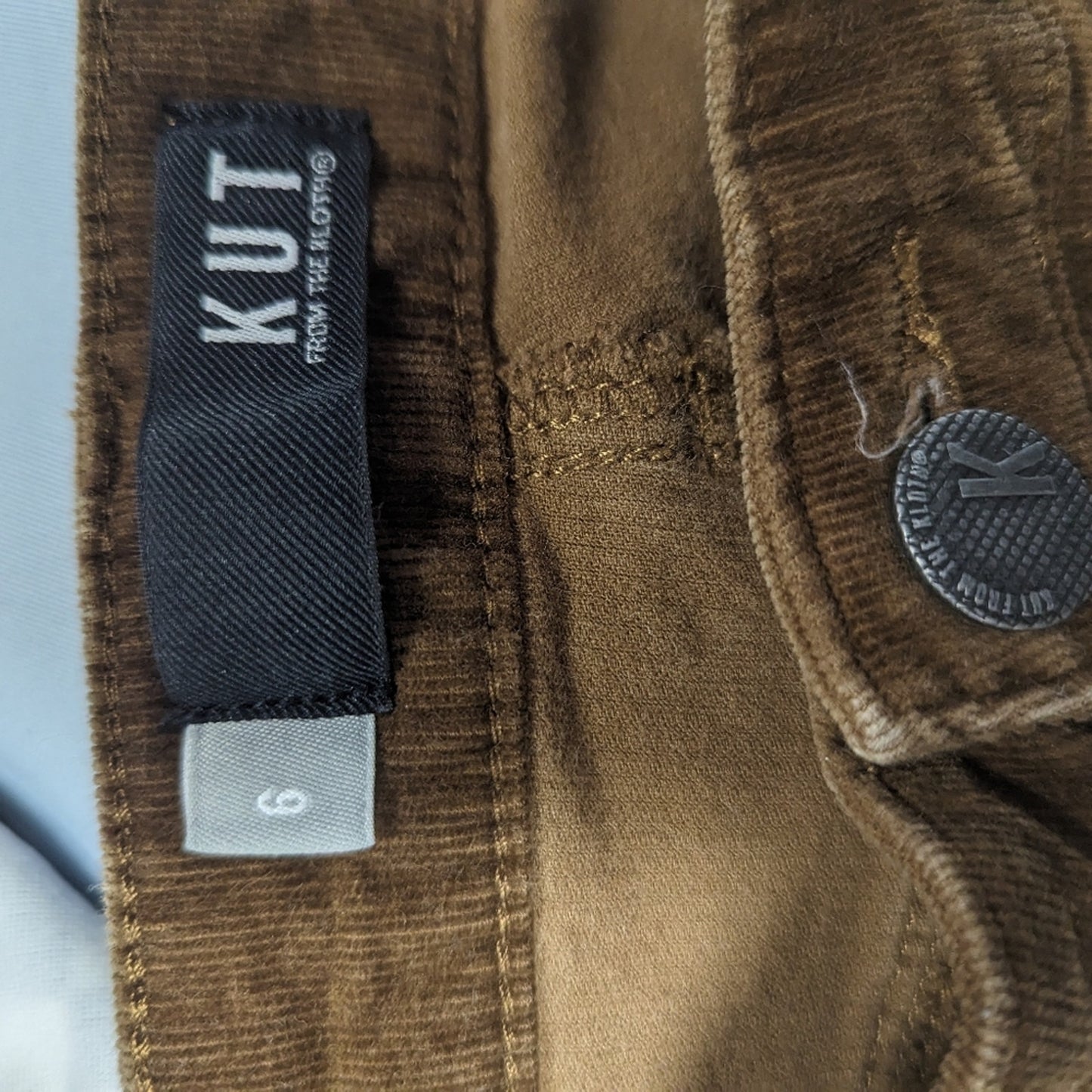 Kut from the Kloth Brown Corduroy Pants - 6