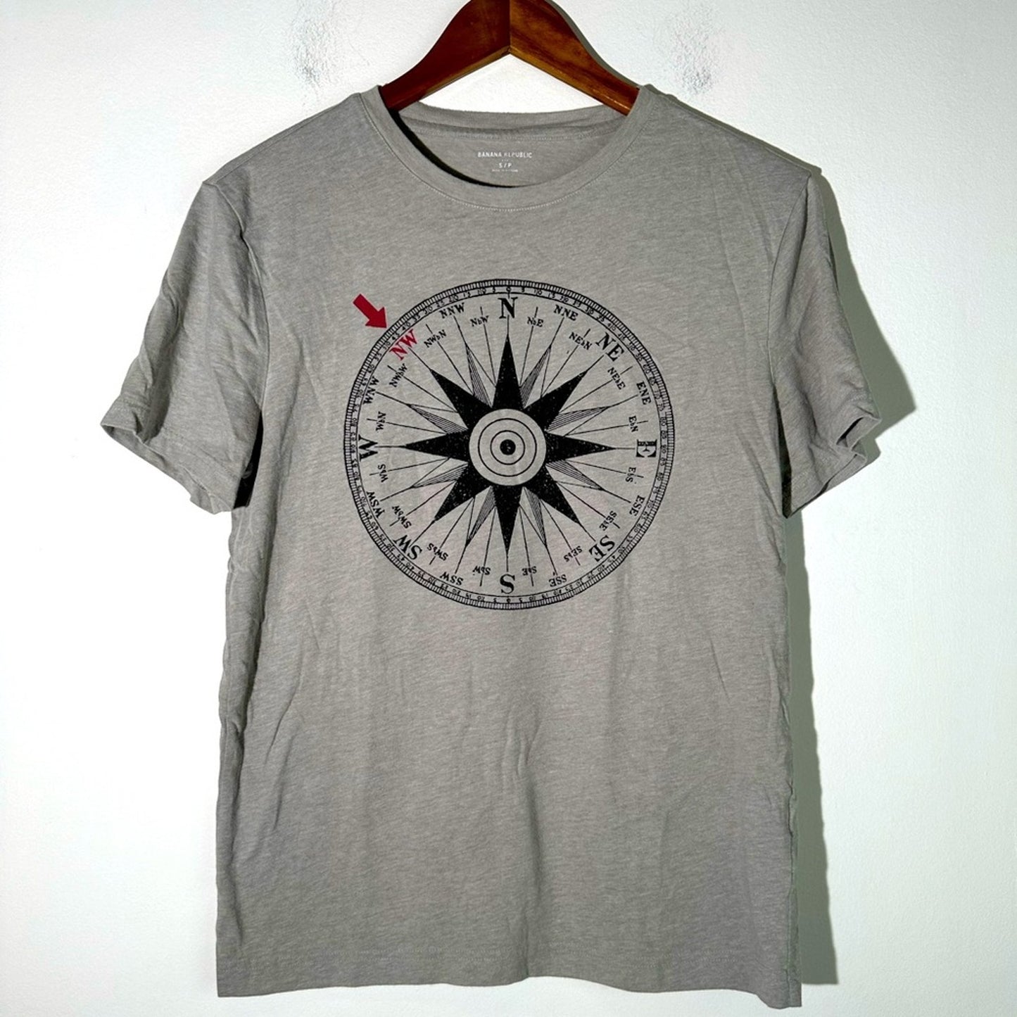 Banana Republic Compass Tee Shirt