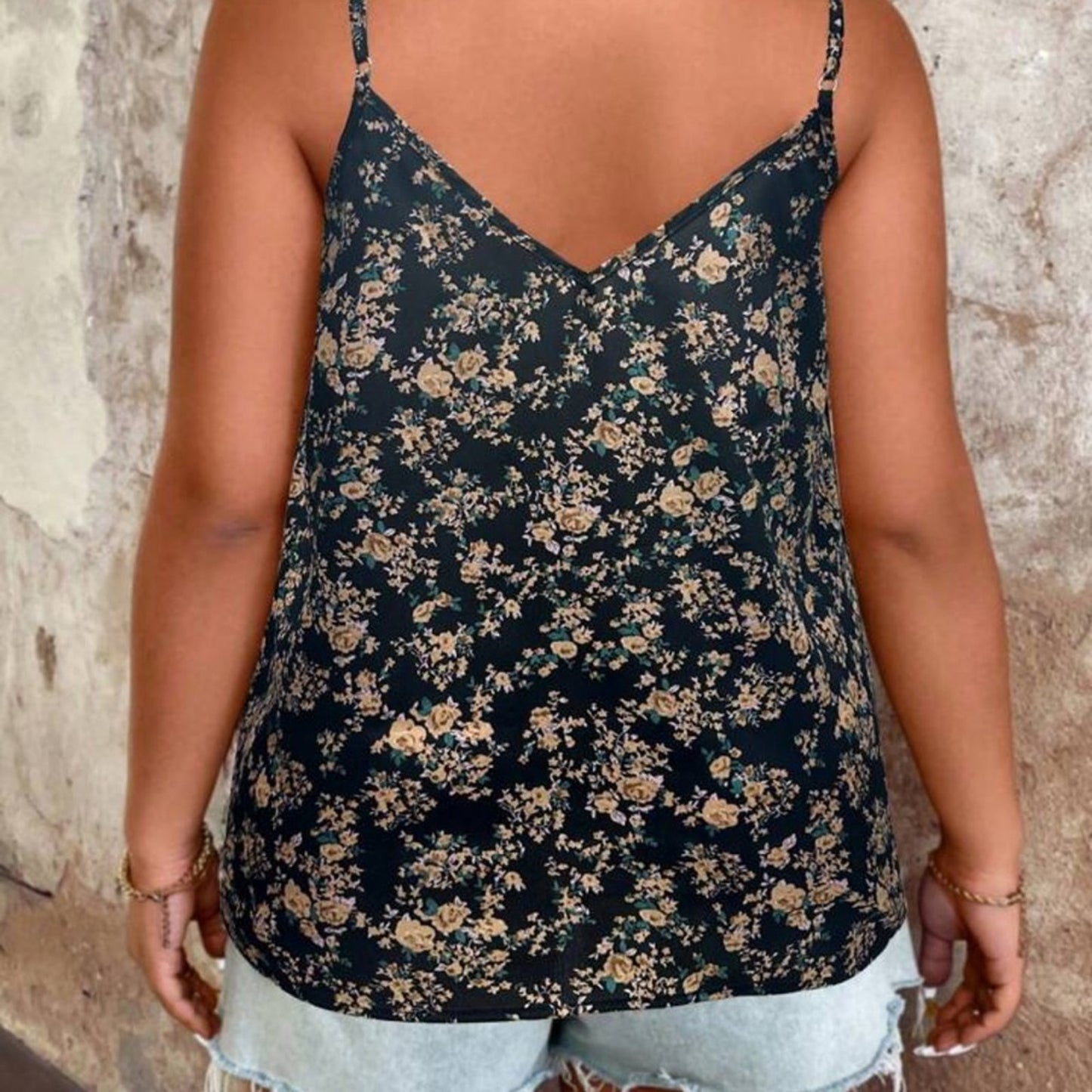 SHEIN Floral Cami Tank Top