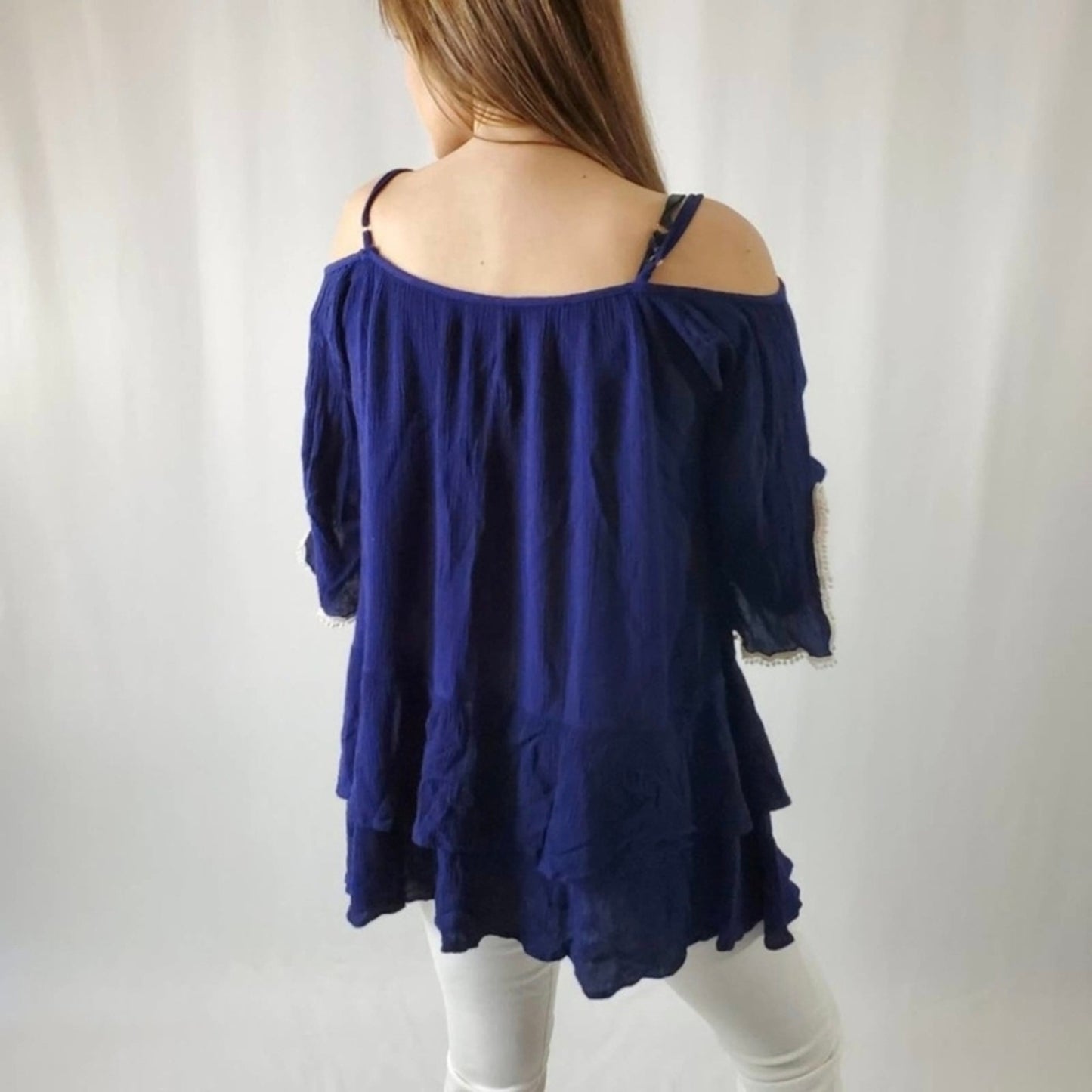 Alta Off Shoulder Lace Tunic