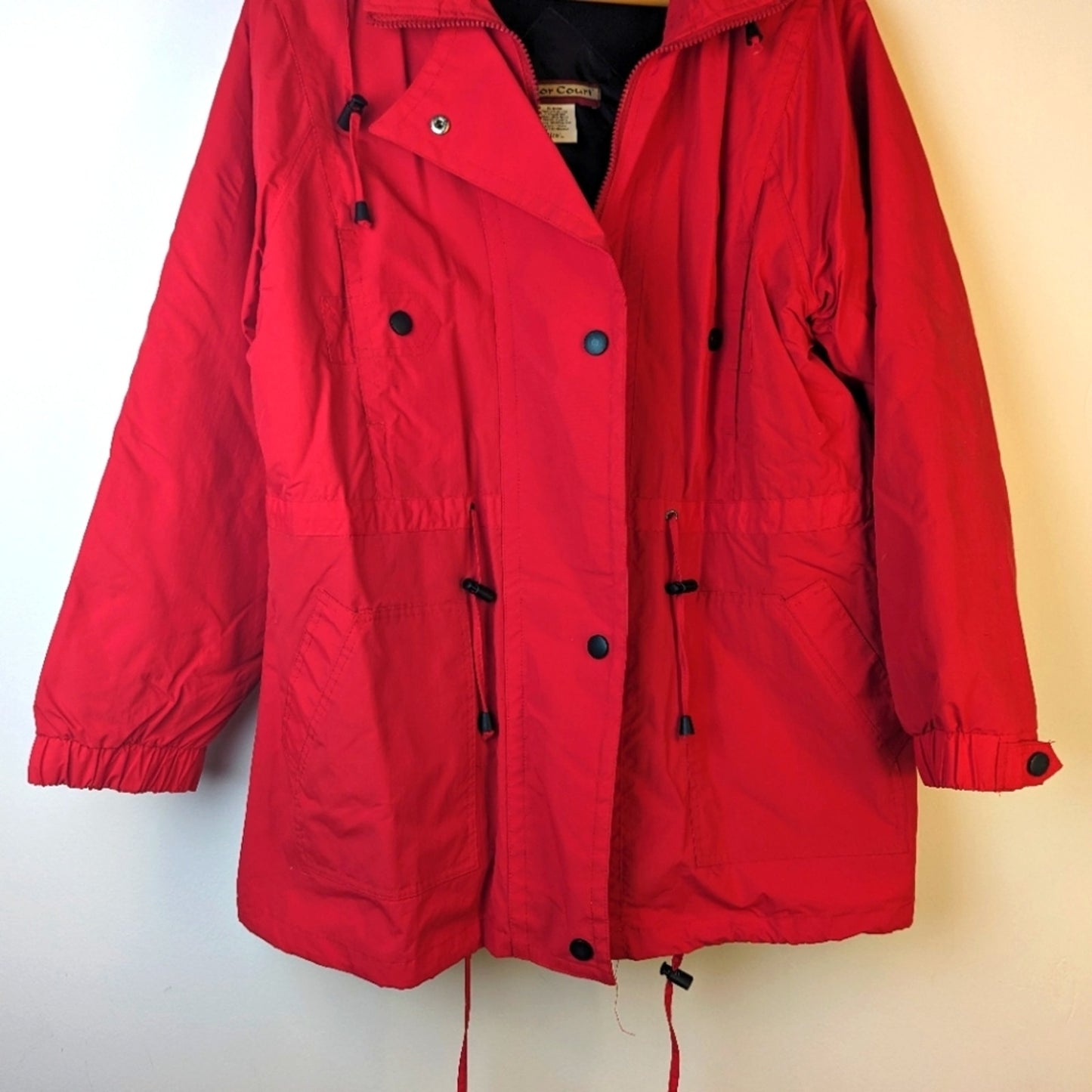 Tudor Court Red Parka - Large