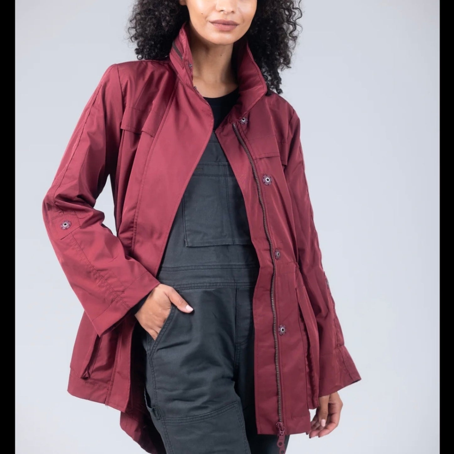 Lafayette 148 Collection Red Longline Jacket - 42 (6 US )