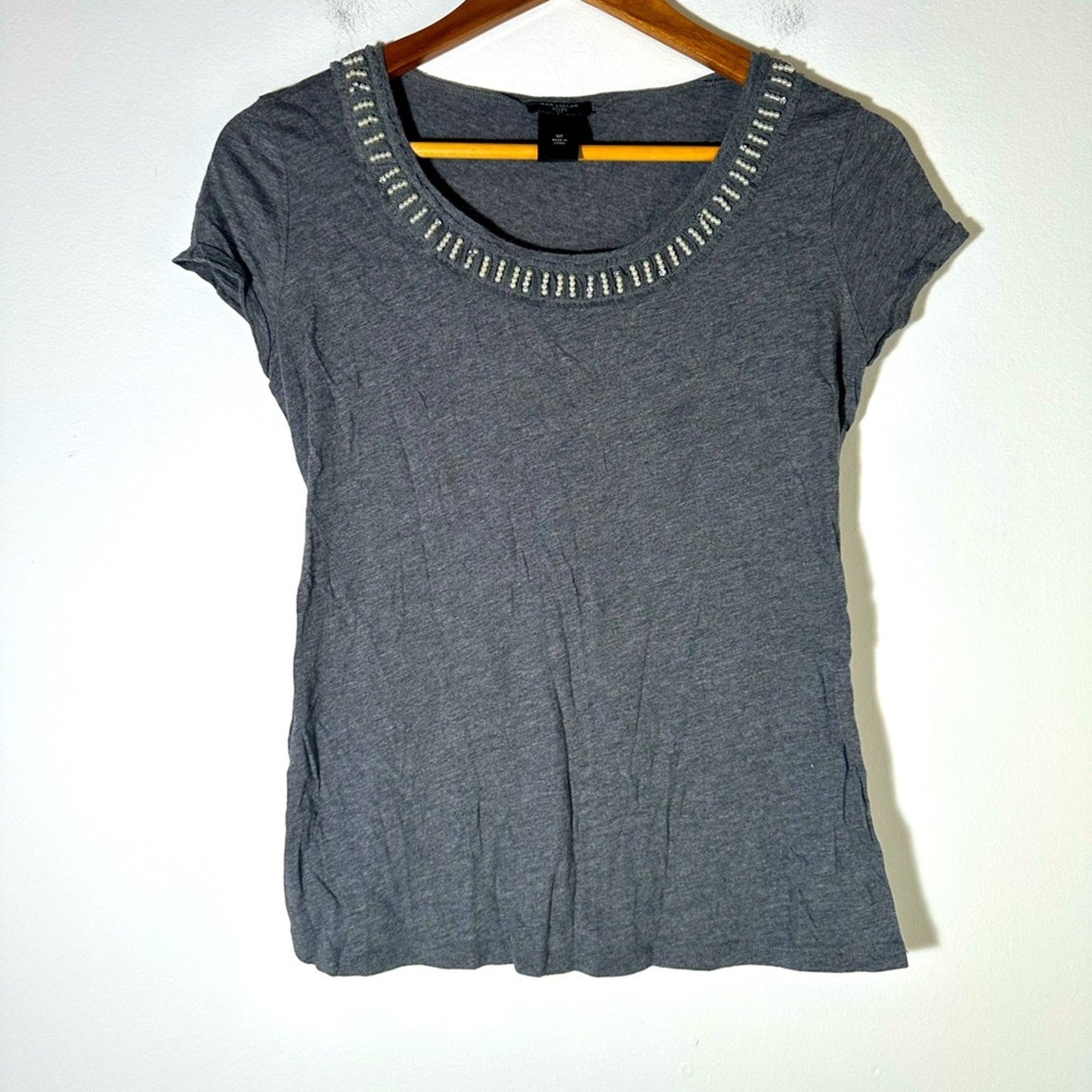 Ann Taylor Grey Tee Shirt