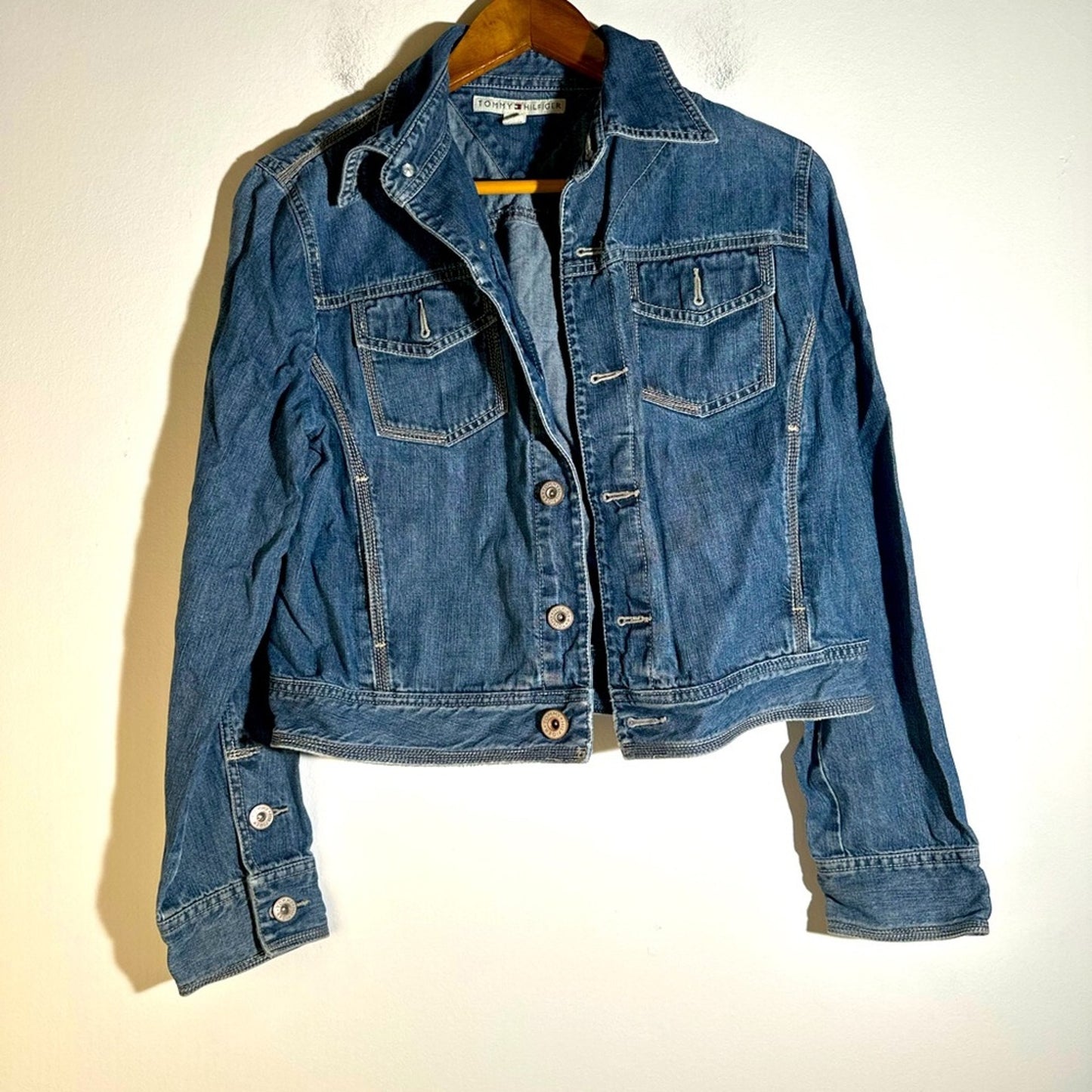 Tommy Hilfiger Cropped Jean Jacket