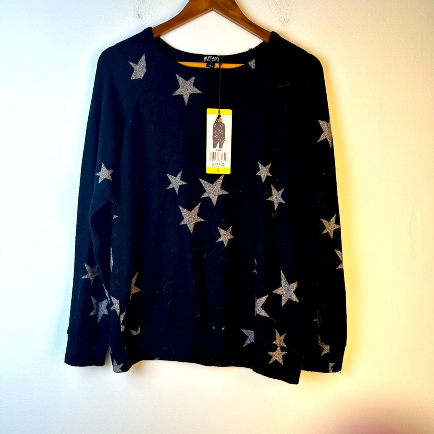 NWT Buffalo David Bitten Star Sweater