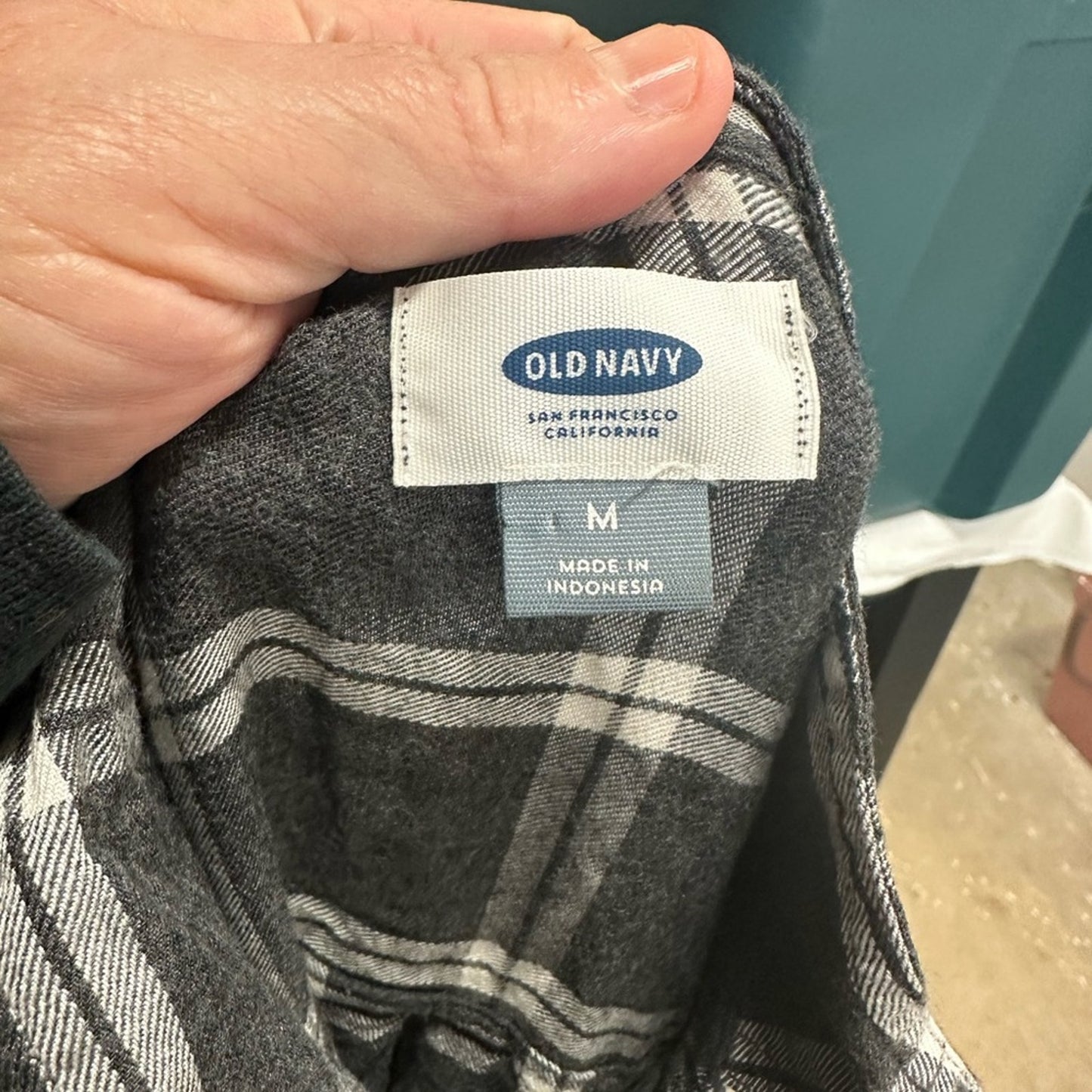 Old Navy Plaid Shirt Dress