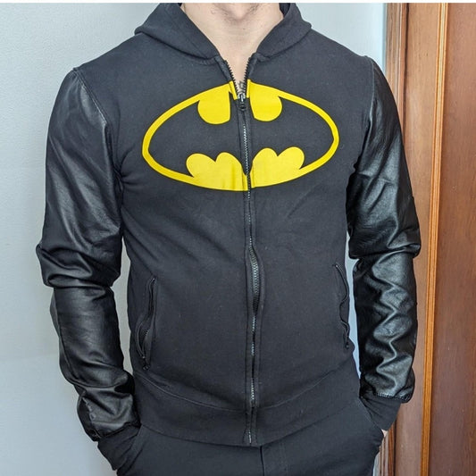 Batman Baseball Lettermen Varsity Jacket