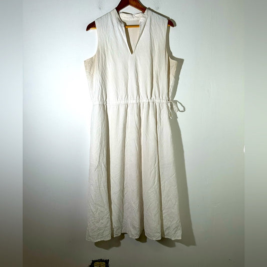 Kasper White A Line Dress