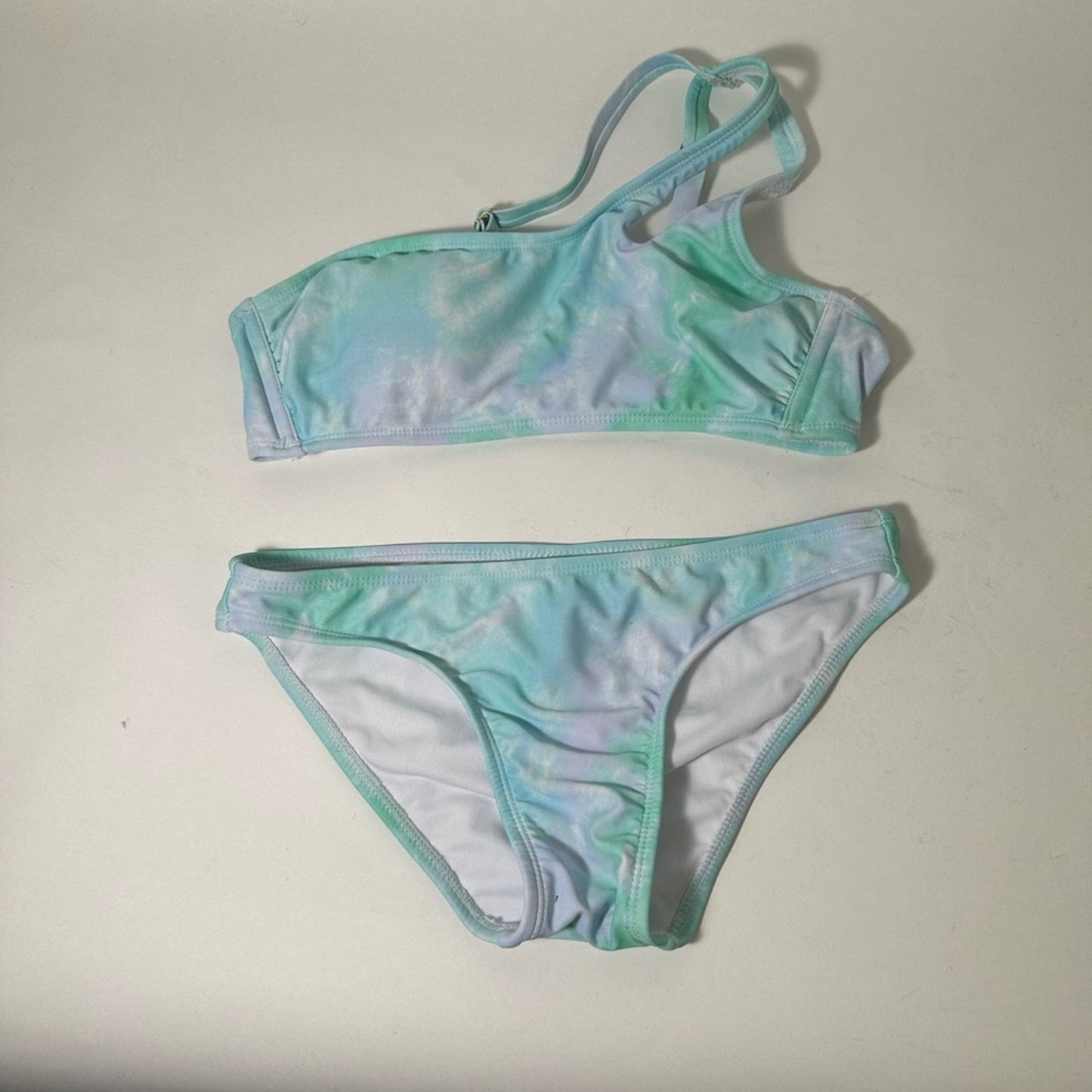 Xhilaration Tie Dye One Shoulder Bikini