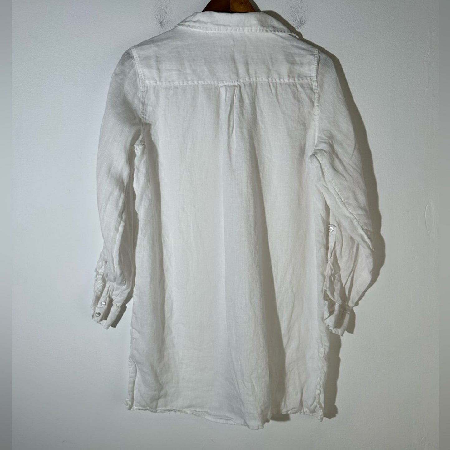 Sigrid Olsen Linen Button Down Shirt