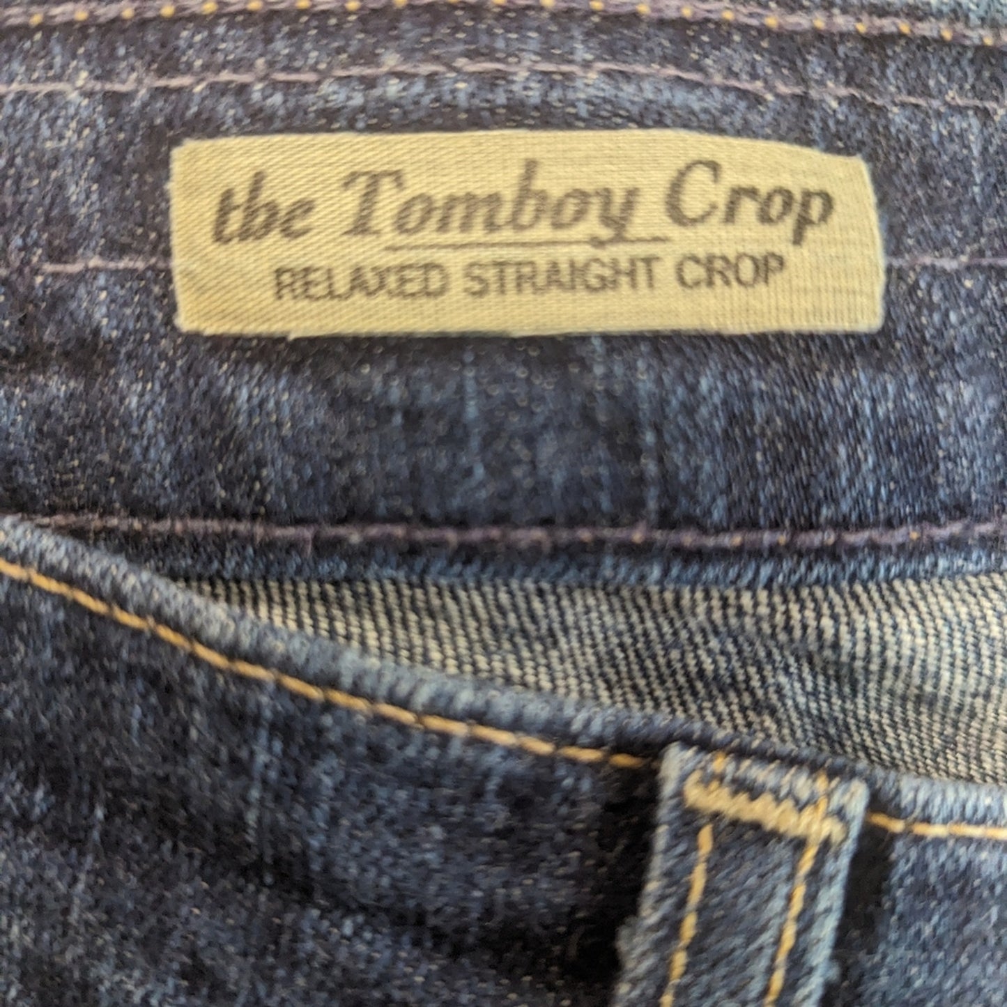 AG Adriano Goldschmied " The Tomboy " Cropped Jeans - 26