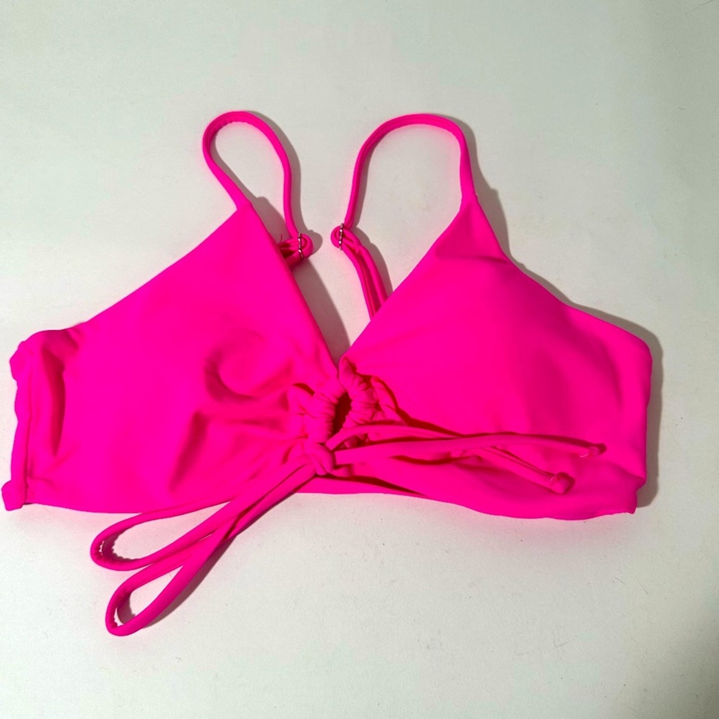 SHEIN Pink Bikini Top