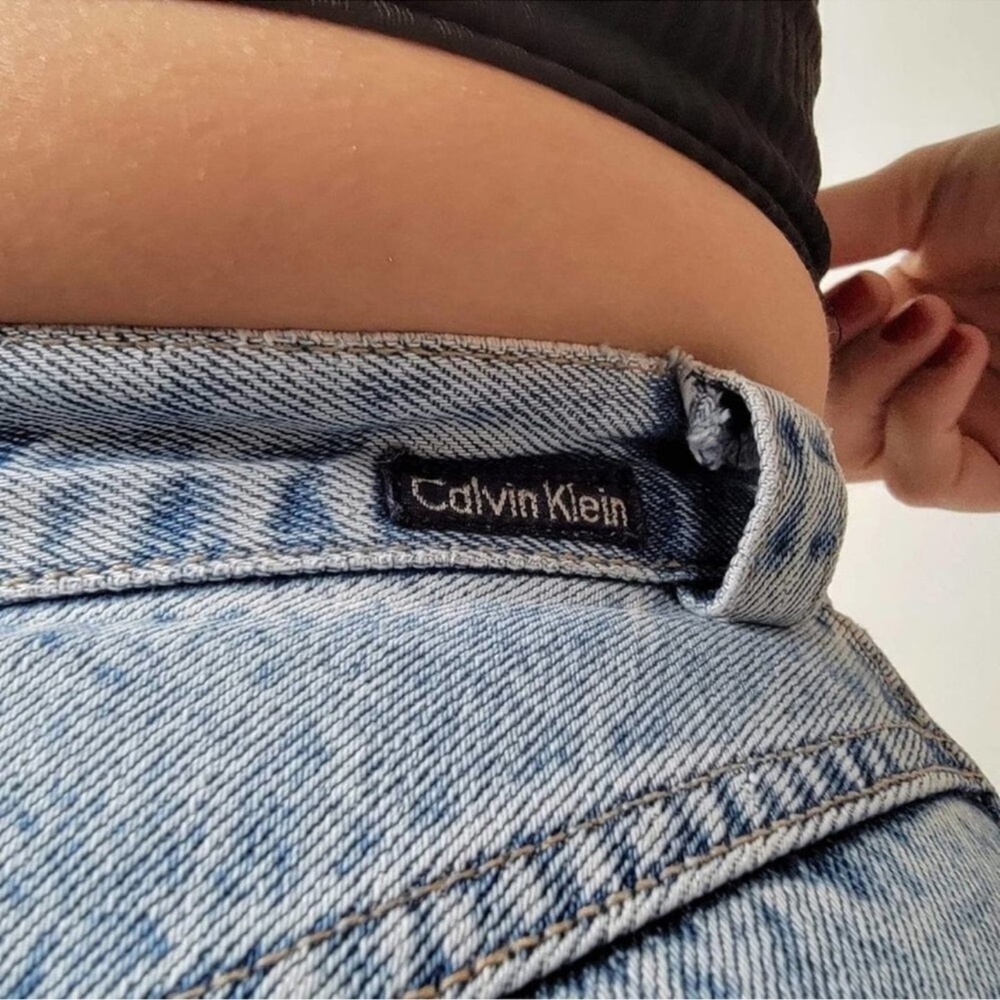 Vintage Calvin Klein Distressed Thrashed Jeans