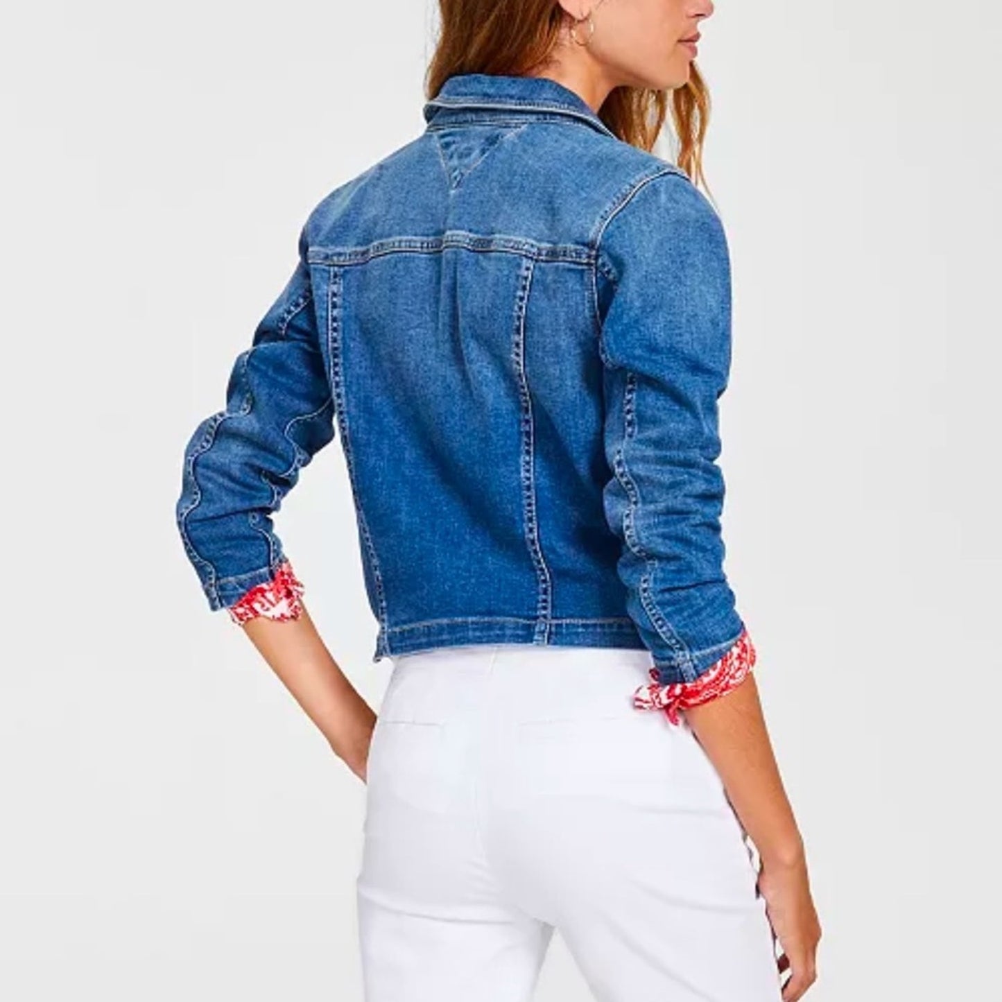 Tommy Hilfiger Cropped Jean Jacket