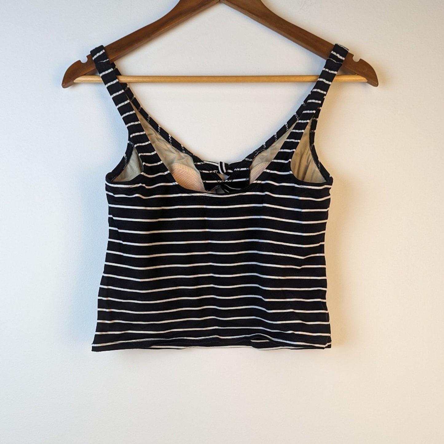 Lands End Striped Tankini Top - 6